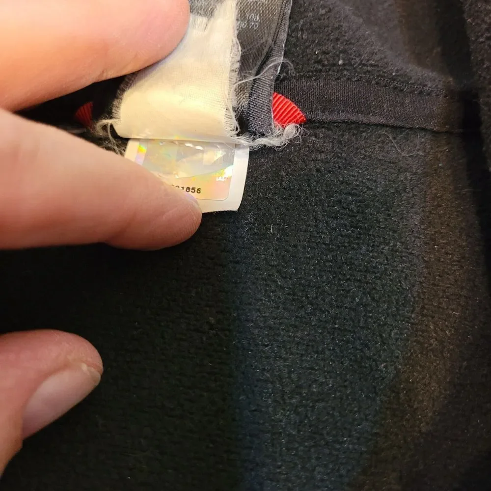 The‎ North Face Black Fleece Jacket, size XL